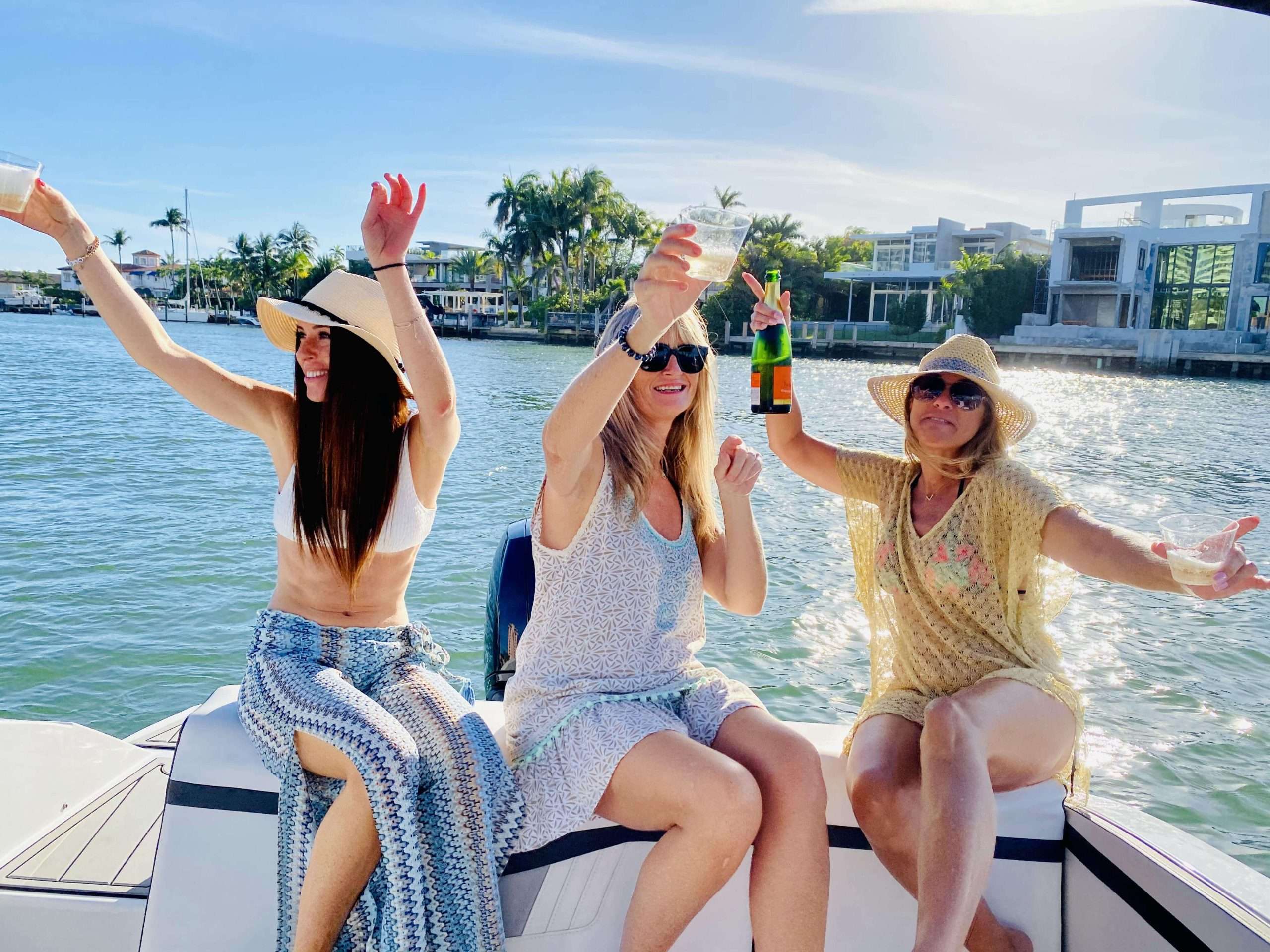 Make your next celebration one to remember with Ft. Lauderdale Boat Parties! Whether it’s a birthday, a bachelorette party, or just a gathering with friends, we offer the perfect way to enjoy the beauty of South Florida from the water. With music, drinks, and breathtaking views, your event will be unforgettable as you cruise through the scenic waterways.